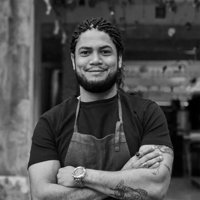 Chef Rodrigo Freire, responsável pela gastronomia.